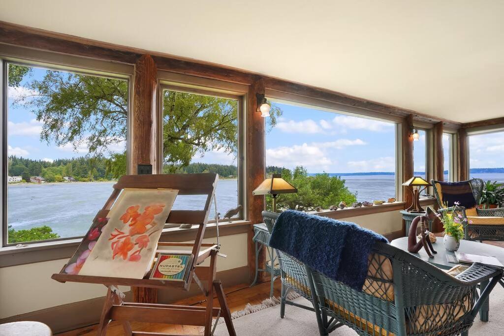 Murden Cove Waterfront Retreat: 3Br Oasis & Kayaks Villa Bainbridge Island Exterior photo