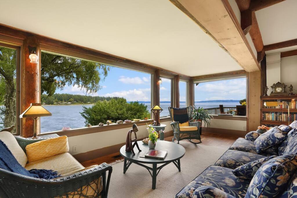 Murden Cove Waterfront Retreat: 3Br Oasis & Kayaks Villa Bainbridge Island Exterior photo